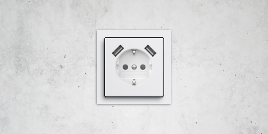 SCHUKO® USB-Steckdose bei Andreas Scherer Elektrotechnik GmbH in Stuttgart